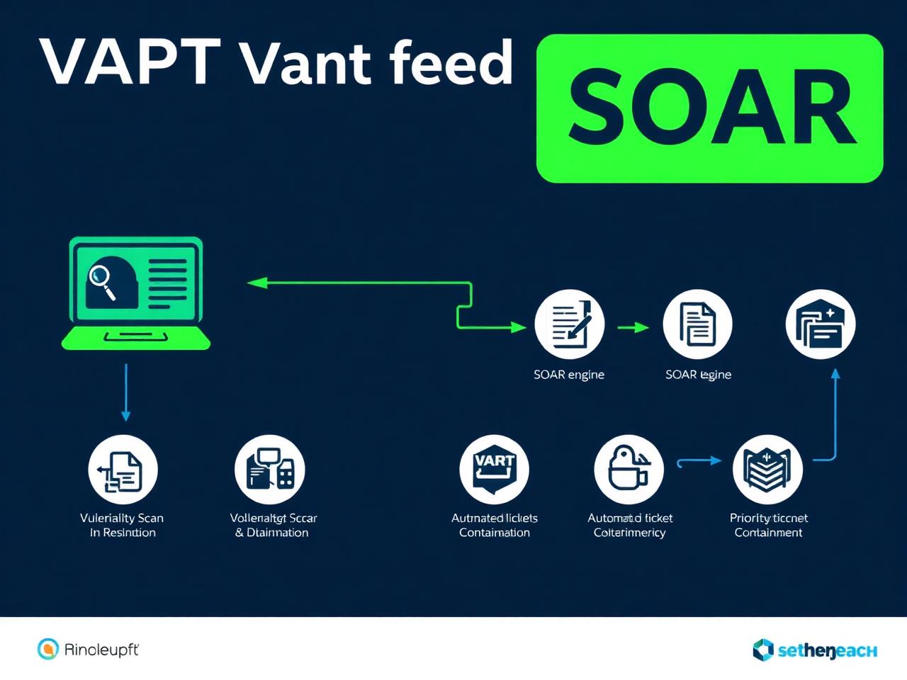 VAPT feeding SOAR: findings turn into tickets, prioritization and containment